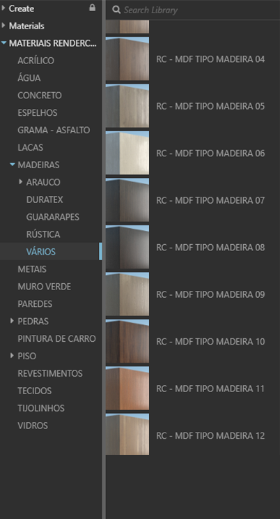 MDF VARIADO 2