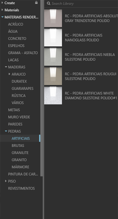 PEDRAS ARTIFICIAIS